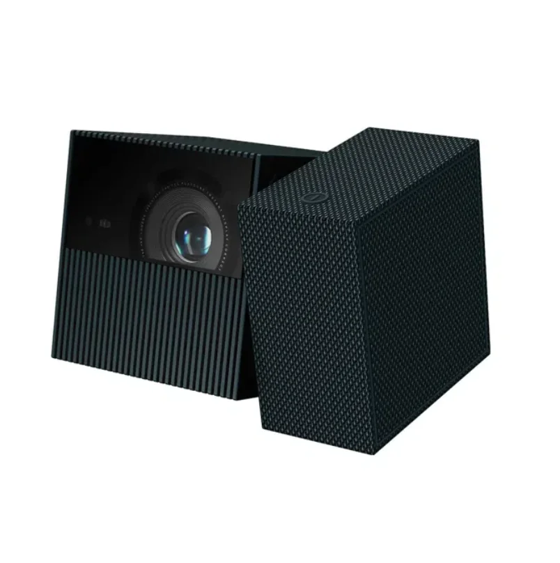 Videoproiector Portabil SMART TCL PlayCube, 1080p Full HD, Google TV. 750 Lumeni, Real-time focus, WiFi, Bluetooth, 5W Dolby Audio, baterie 66Wh TCL