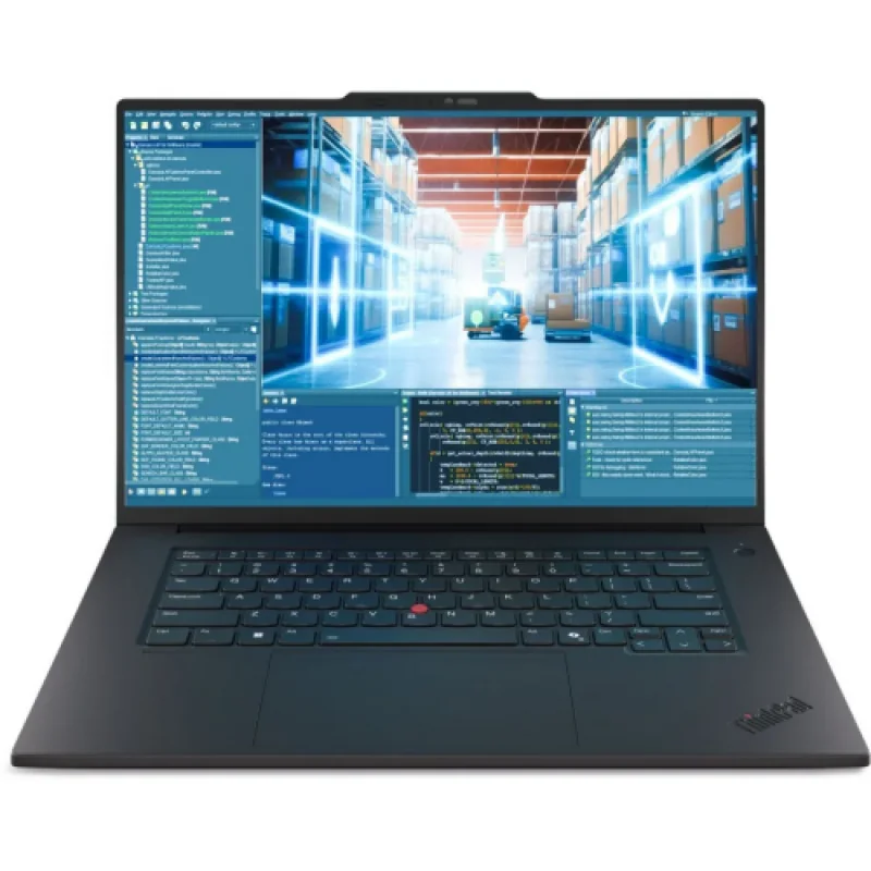 Laptop Statie de lucru Lenovo ThinkPad T16 Gen 8, cu procesor Intel Core Ultra 7 265H, 16'' IPS, 32 GB LPDDR5x, 1 TB, NVIDIA GeForce RTX 5070, 8GB GDDR7, Windows 11 Pro, 3 ani Garantie Lenovo