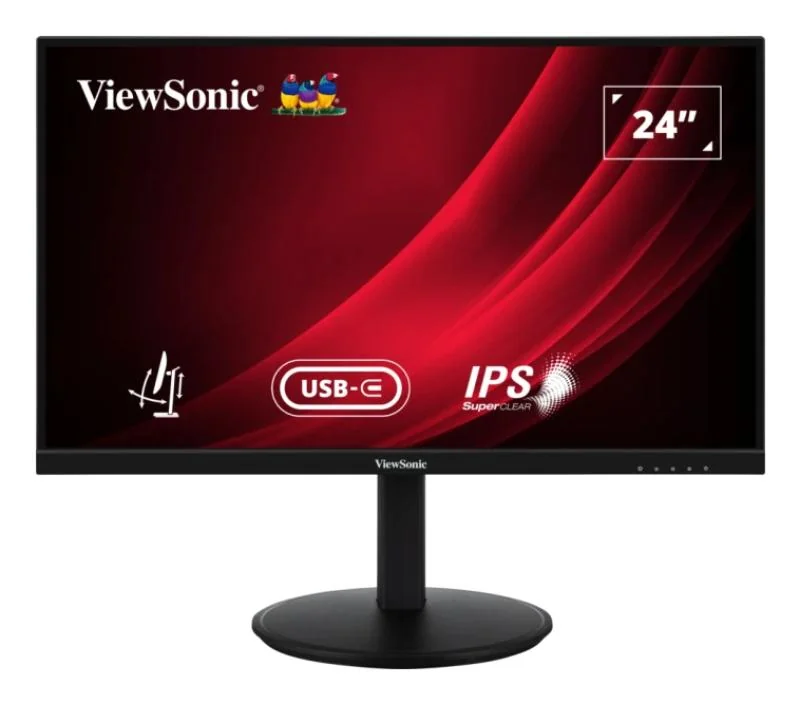 Monitor ViewSonic 23.8" VG2409-MHDU-2, Diagonal (inch): 23.8, Diagonal (cm): 60, Aspect ratio: 16:9, Panel: IPS, Resolution: 1920x1080, Refresh Rate: 100Hz, Response time GtG: 4ms, Brightness (max): 350 cd/m², Contrast (static) : 1300:1, Contrast