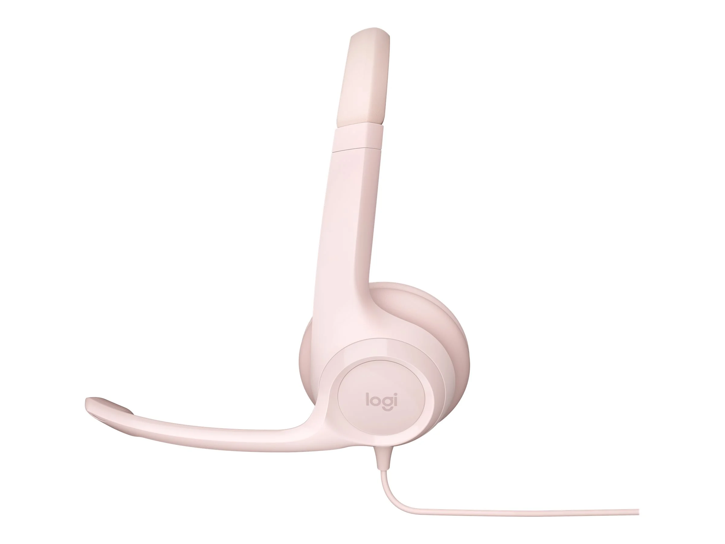 H390 Headset on-ear wired USB-A rose Logitech
