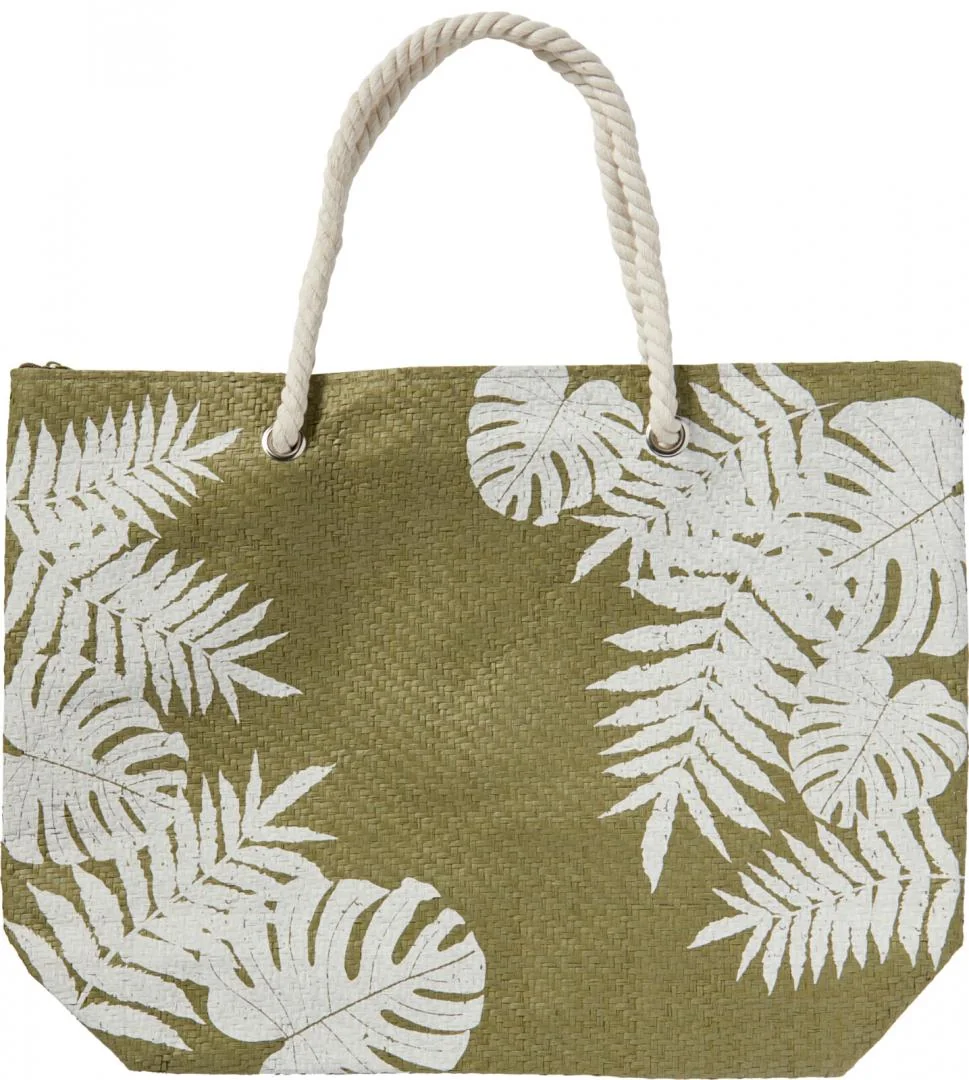 GEANTA DE PLAJA, 52X14X38CM, OLIVE Heinner