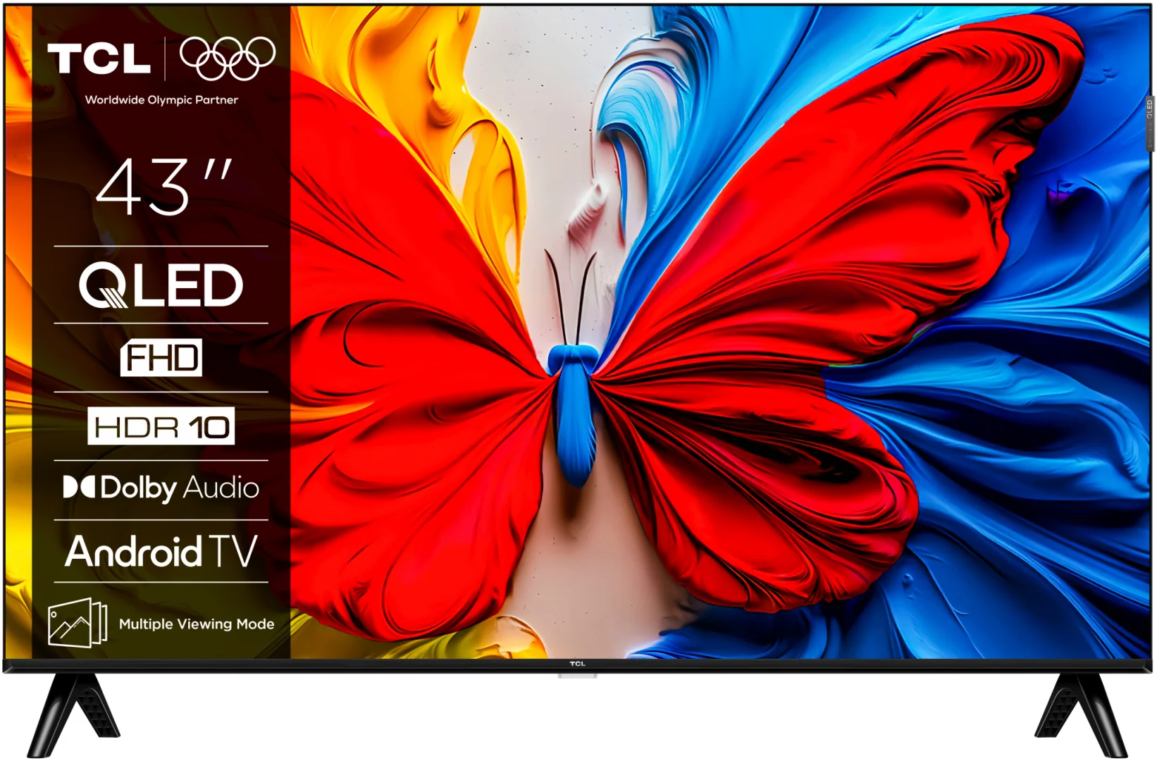 Televizor TCL QLED 43S51K, 108 cm, Smart Android TV, FHD TCL