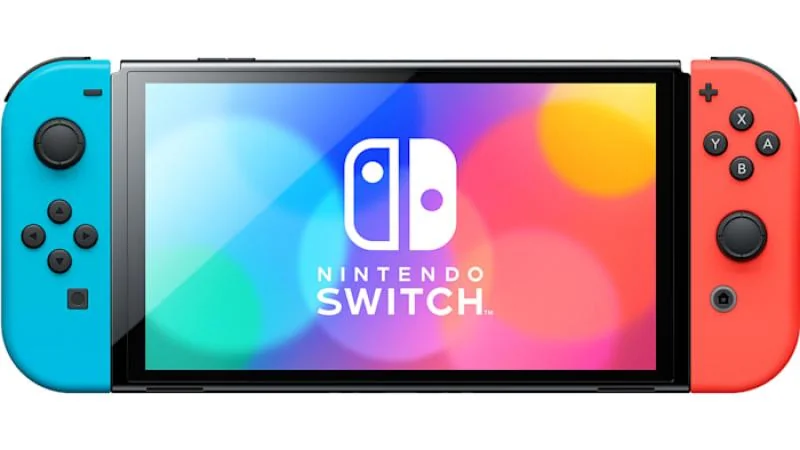 Switch OLED, Neon Blue & Red Nintendo