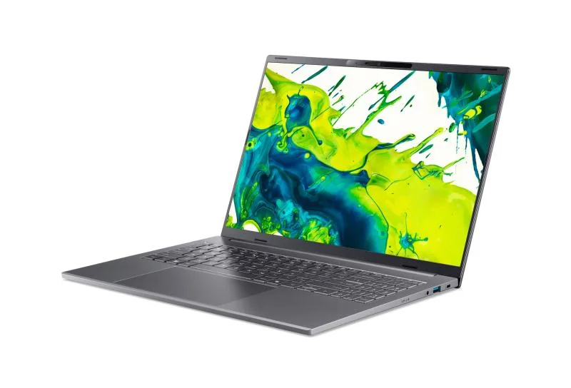 Laptop Consumer Acer Aspire 16 AI A16-I71M-50L3, cu procesor Intel Core Ultra 5 325, 16'' IPS, 16 GB LPDDR5x, 512 GB, Intel Graphics, Windows 11 Home, 2 ani Garantie Acer