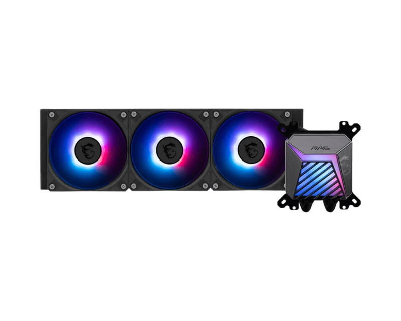 Cooler Procesor MSI MAG CORELIQUID A15 360, Lichid, 12 cm, 3 ventilatoare, aRGB MSI