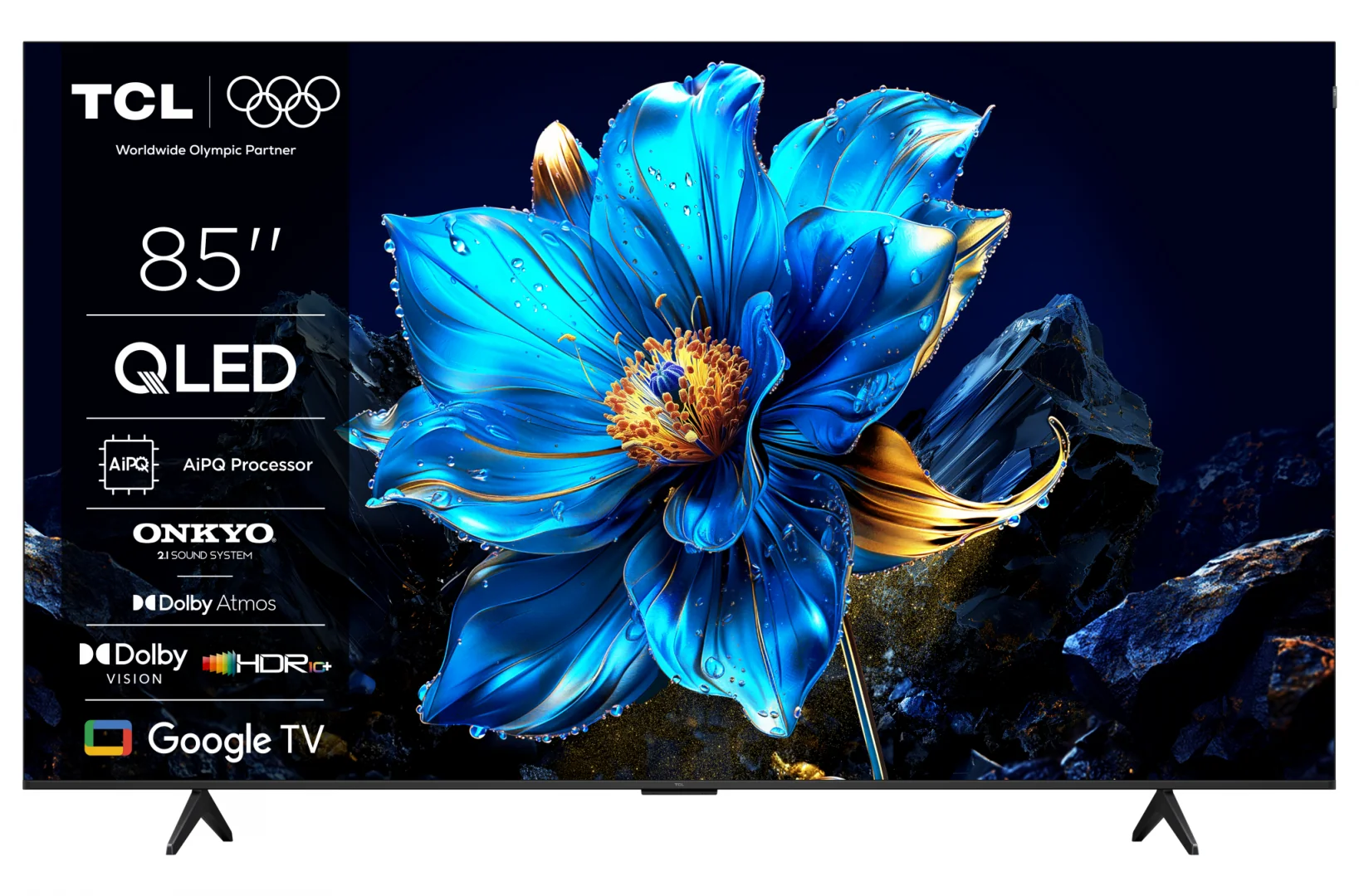 Televizor TCL QLED 85P7K, 214 cm, Smart Google TV, 4K TCL