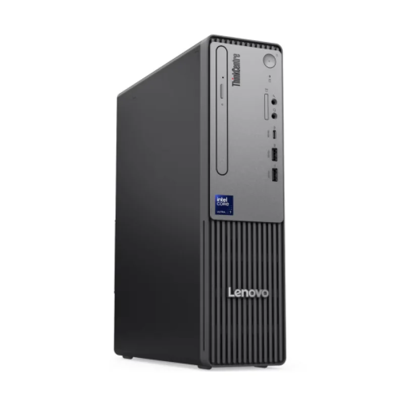 Desktop Business Lenovo ThinkCentre neo 50s Gen 6 cu procesor Intel Core Ultra 7 265 pana la 5.3 GHz, 16 GB DDR5, 512GB SSD, Intel Integrated Graphics, Fara OS, Black, 3 ani Garantie Lenovo