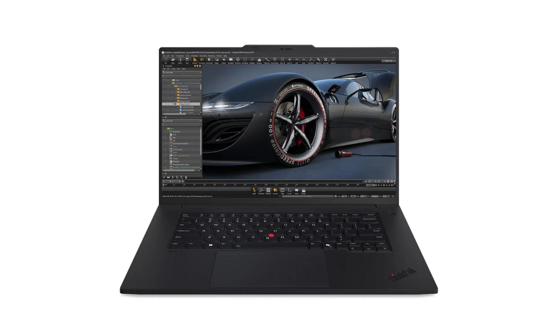 Laptop Workstation Lenovo ThinkPad P1 Gen 7, cu procesor Intel Core Ultra 7 165H, 16'' IPS, 32 GB LPDDR5x, 1 TB, NVIDIA GeForce RTX 3000, 8GB GDDR6, Windows 11 Pro