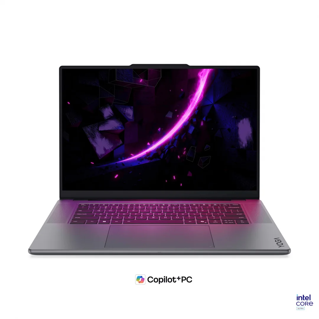 Laptop Consumer LENOVO Yoga Pro 9 16IPH11, cu procesor Intel Core Ultra 7 356H, 16'' OLED, 32 GB LPDDR5x, 1 TB, NVIDIA GeForce RTX 5060, 8GB GDDR7, Windows 11 Pro, 3 ani Garantie Lenovo