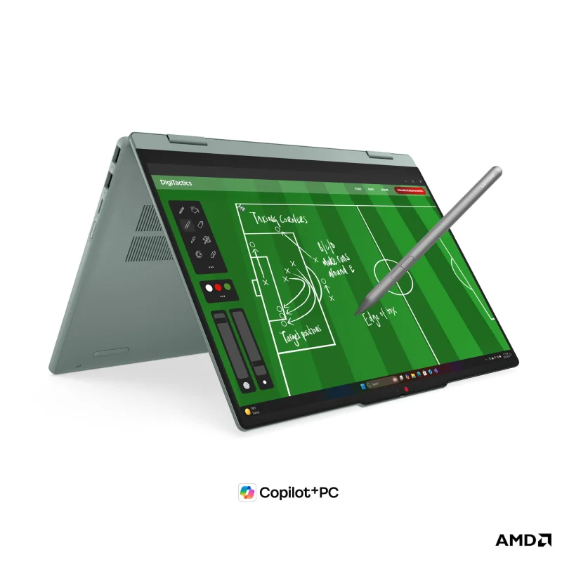 Laptop Consumer LENOVO IdeaPad 5 2-in-1 14AGP11, cu procesor Ryzen AI 7 445, 14'' OLED, 16 GB DDR5, 1 TB, AMD Radeon 840M, Fara OS, 3 ani Garantie Lenovo