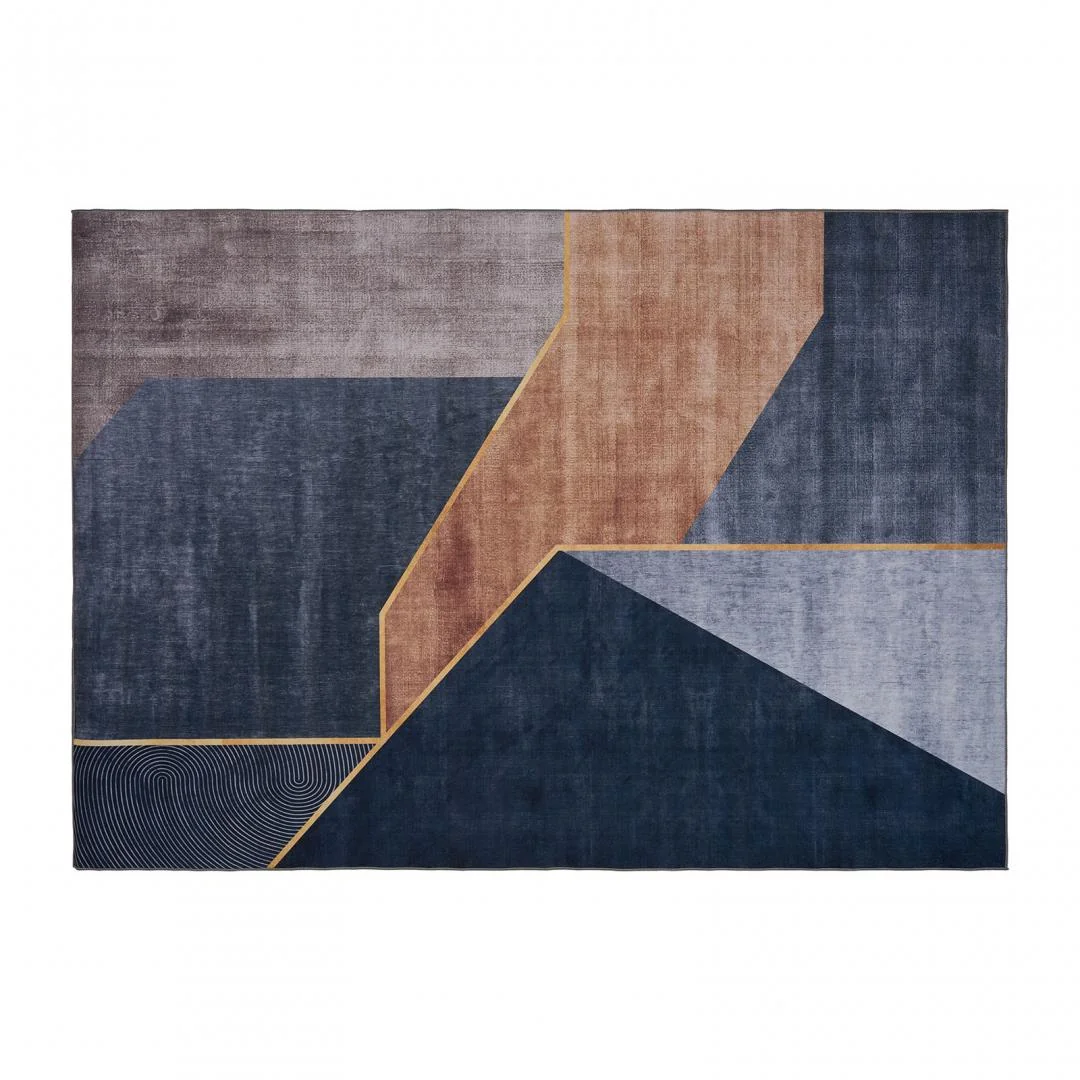 COVOR PRINT DIGITAL 3D 200x300 CM GOLD Heinner