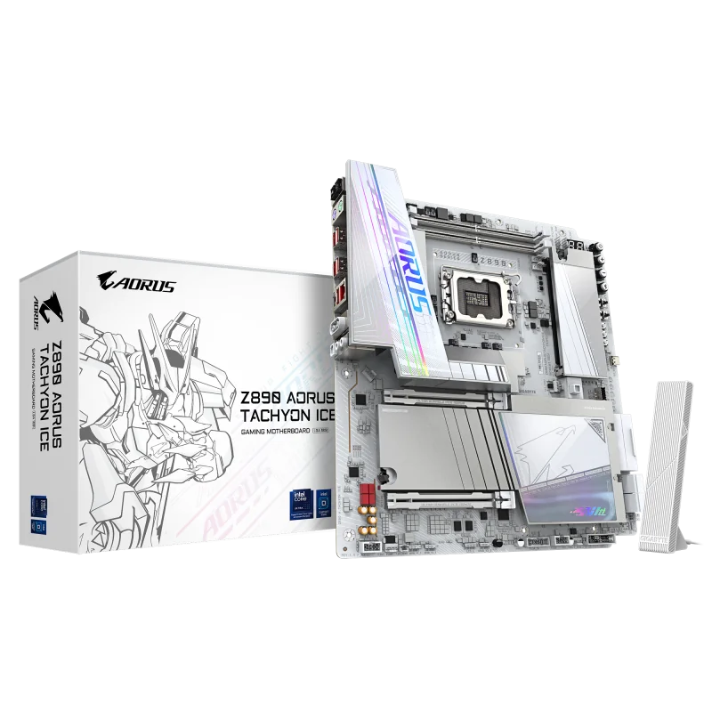 Placa de baza Gigabyte Z890 AORUS TACHYON ICE, Socket 1851, DDR5, E-ATX Gigabyte