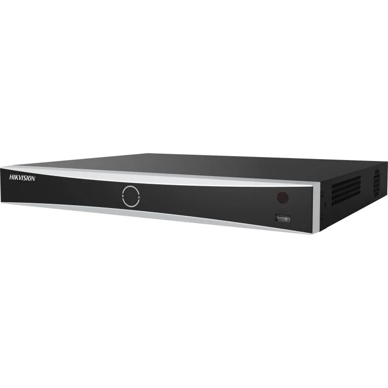 NVR Hikvision 8 canale DS-7608NXI-I2/8P/VPRO, pana la  32 canale 1080p decoding capability, pana la 8 canale functie AcuSeek si AcuSearch, pana la 8-ch IP camera inputs, Face picture comparison, human face capture, face picture search, ANPR, iesiri:
