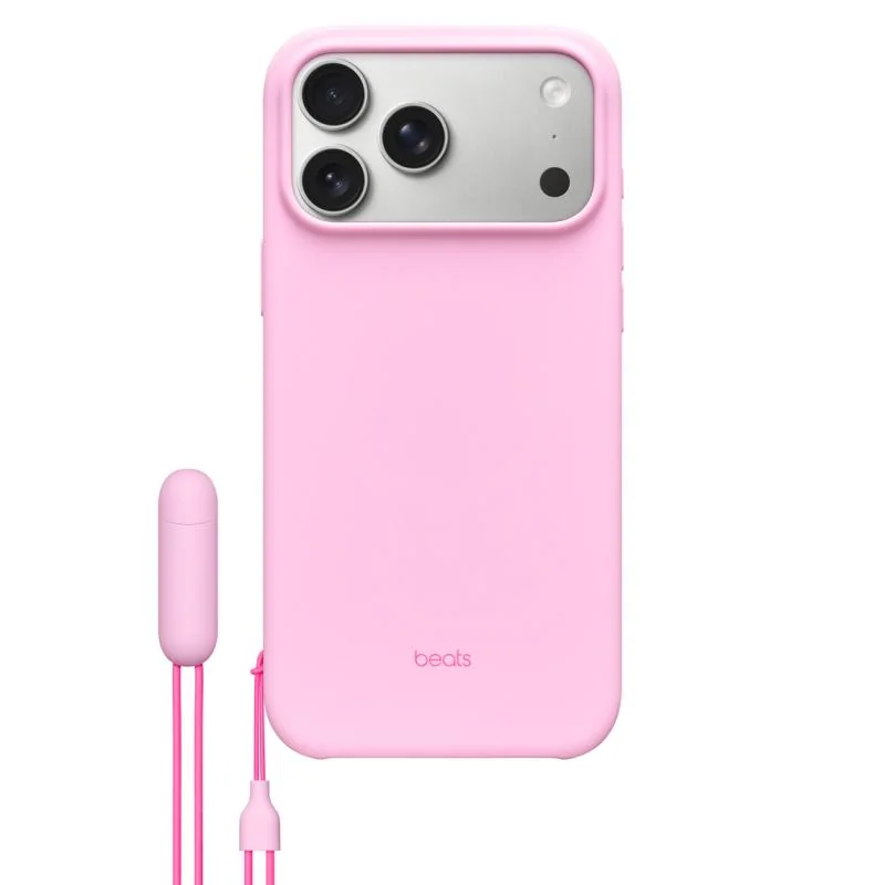 Beats iPhone 17 Pro Max Kickstand Case with MagSafe and Camera Control - Pebble Pink Apple