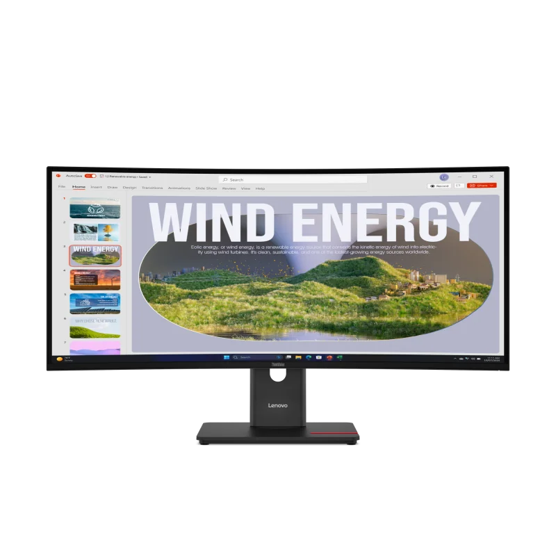 Monitor  Lenovo ThinkVision T34WD-40; 34"VA Lenovo