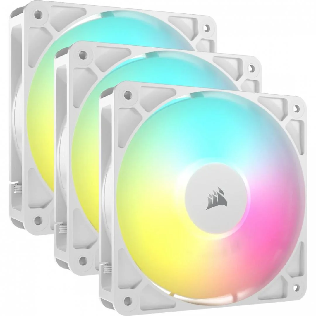 Ventilator Carcasa CORSAIR RS120 ARGB, 12 cm, 2100 RPM, 3 ventilatoare, RGB Corsair