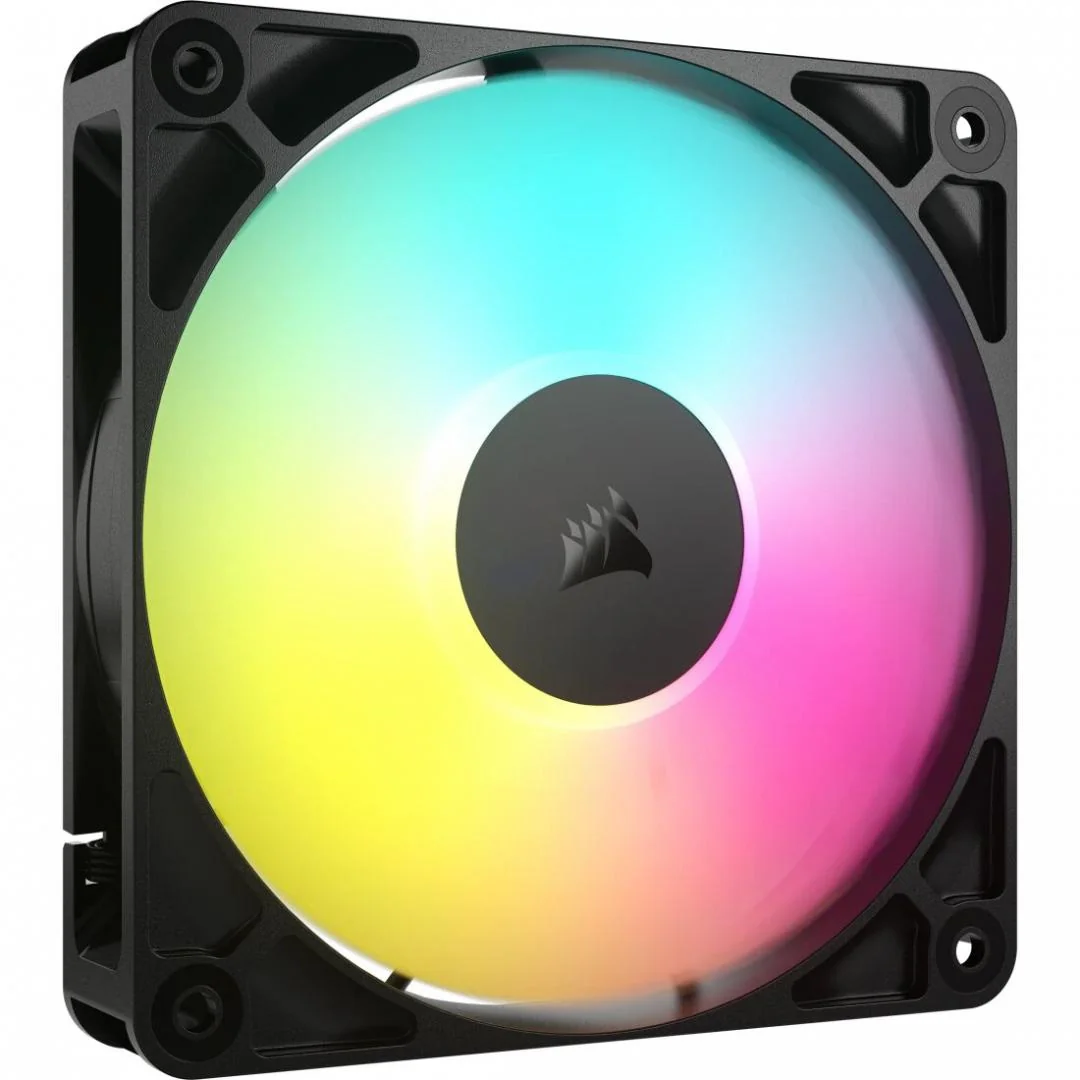 Ventilator Carcasa CORSAIR RS120 ARGB, 12 cm, 2100 RPM, RGB Corsair