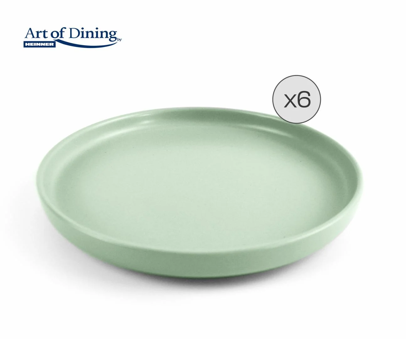 SET 6 FARFURII INTINSE CERAMICA 27 CM, YVONNE, ART OF DINING BY HEINNER Heinner