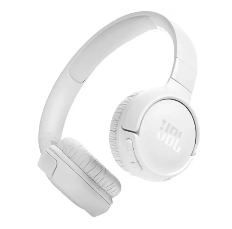 Casti Head-band JBL Tune 520BT, Wireless, Alb JBL