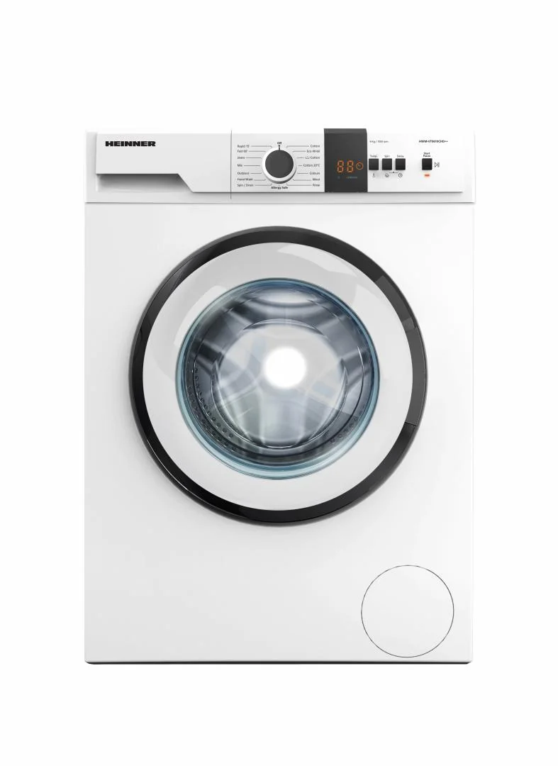 Masina de spalat rufe HEINNER HWM-VT0610CHD++, 6 kg, 1000 rpm, Clasa: D, Alb Heinner