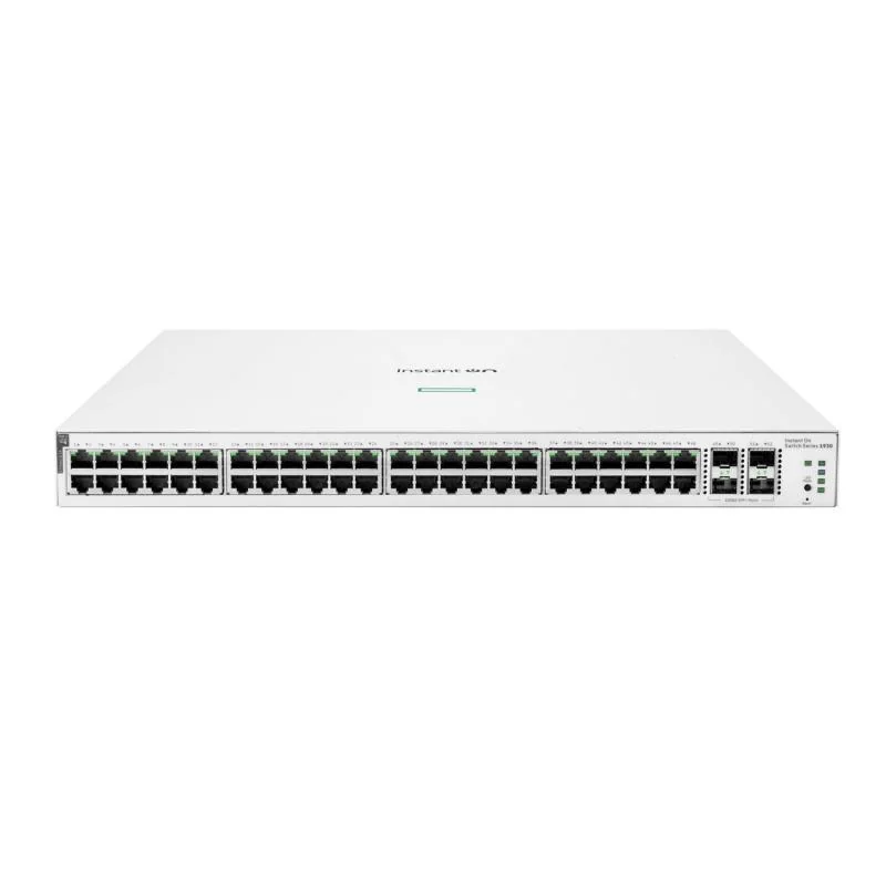 HPE Networking Instant On Switch 48p Gigabit CL4 PoE 4p SFP+ 370W 1930 Aruba Networks