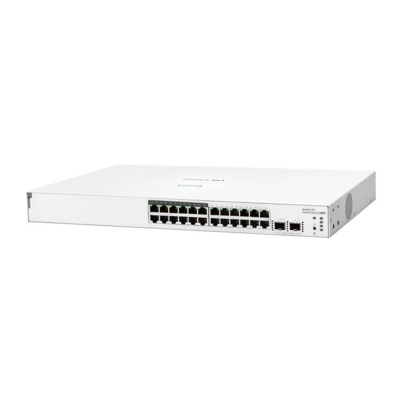 HPE Networking Instant On Switch 24p Gigabit CL4 PoE 2p SFP 195W 1830 Aruba Networks