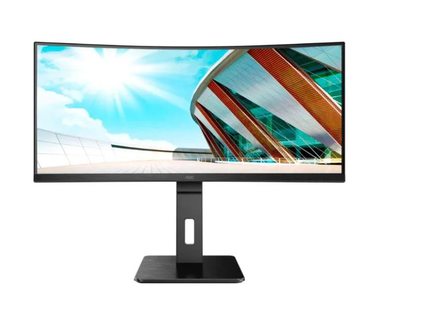 Monitor Gaming AOC CU34P2A, 34", 3440 x 1440 pixeli, Black, 3 ani Garantie AOC
