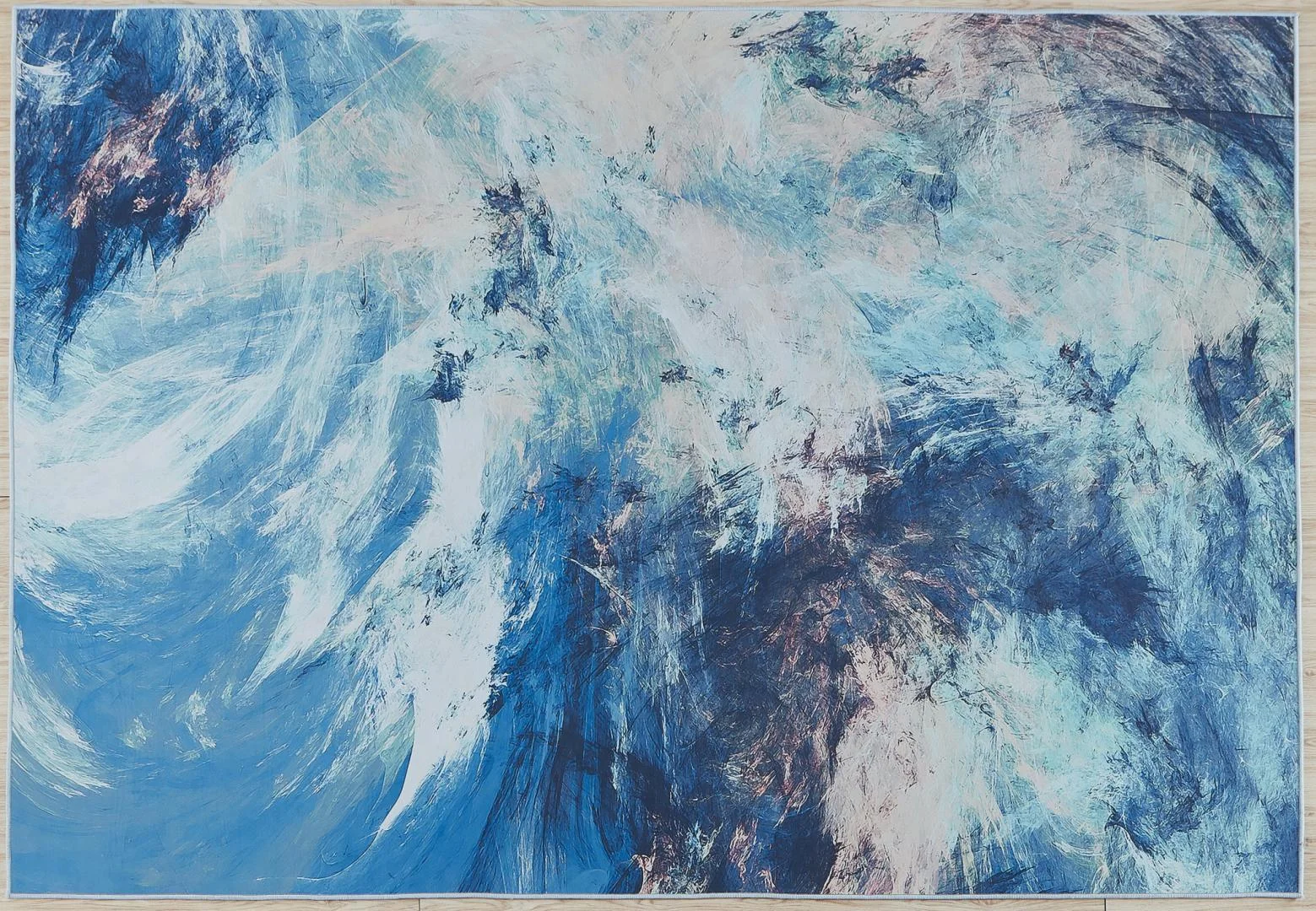 Covor Heinner cu print digital 3D 70x140 cm Galaxy Heinner