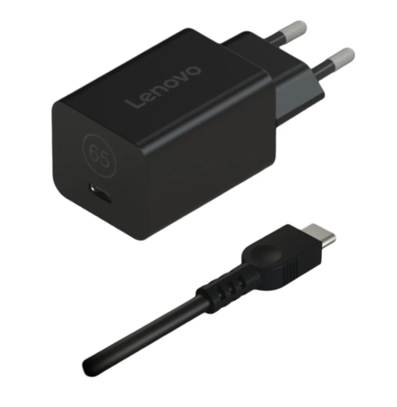 Incarcator Laptop LENOVO 40AWGN65EU, 65W, Negru, 1 an Garantie Lenovo