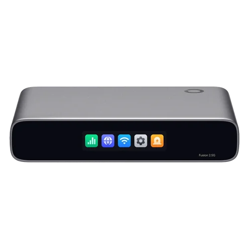 Omada Fusion 2.5G Gateway, interfaces 1× 2.5G RJ45 WAN port, 4× 2.5G RJ45 LAN/WAN ports, Up to 4 simultaneous WAN ports, IPS Throughput 2,183 Mbps, Recommended for up to 30 devices, Recommended for up to 300 connected clients TP-Link