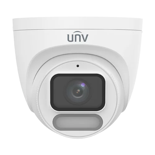 Camera IP Wise-ISP ColorHunter, 4MP, lentila 2.8mm, WL 30m, Mic, PoE, MicroSD, Color 24/7 - UNV IPC3624LE-ADF28K-WP-L Uniview