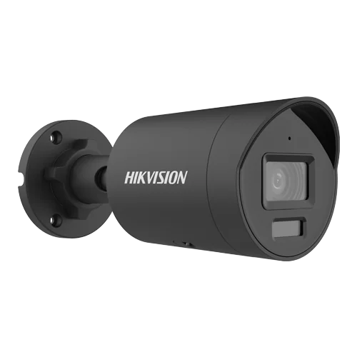 Camera IP AcuSense, 8MP, lentila 2.8mm, IR 40m DarkFighter, Mic., Neagra - HIKVISION DS-2CD2086G2H-IU-2.8mm-BLACK Hikvision