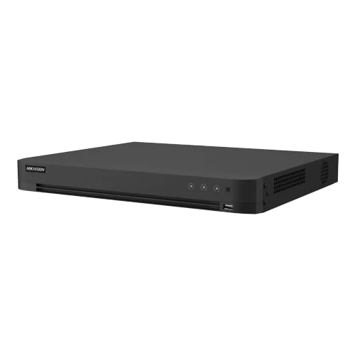 DVR AcuSense 8 ch., 4K + 8 ch. IP 4K, Audio bidirectional, Alarma, 1U - HIKVISION iDS-7208HTHI-M2-XT(4A+8/4ALM) Hikvision