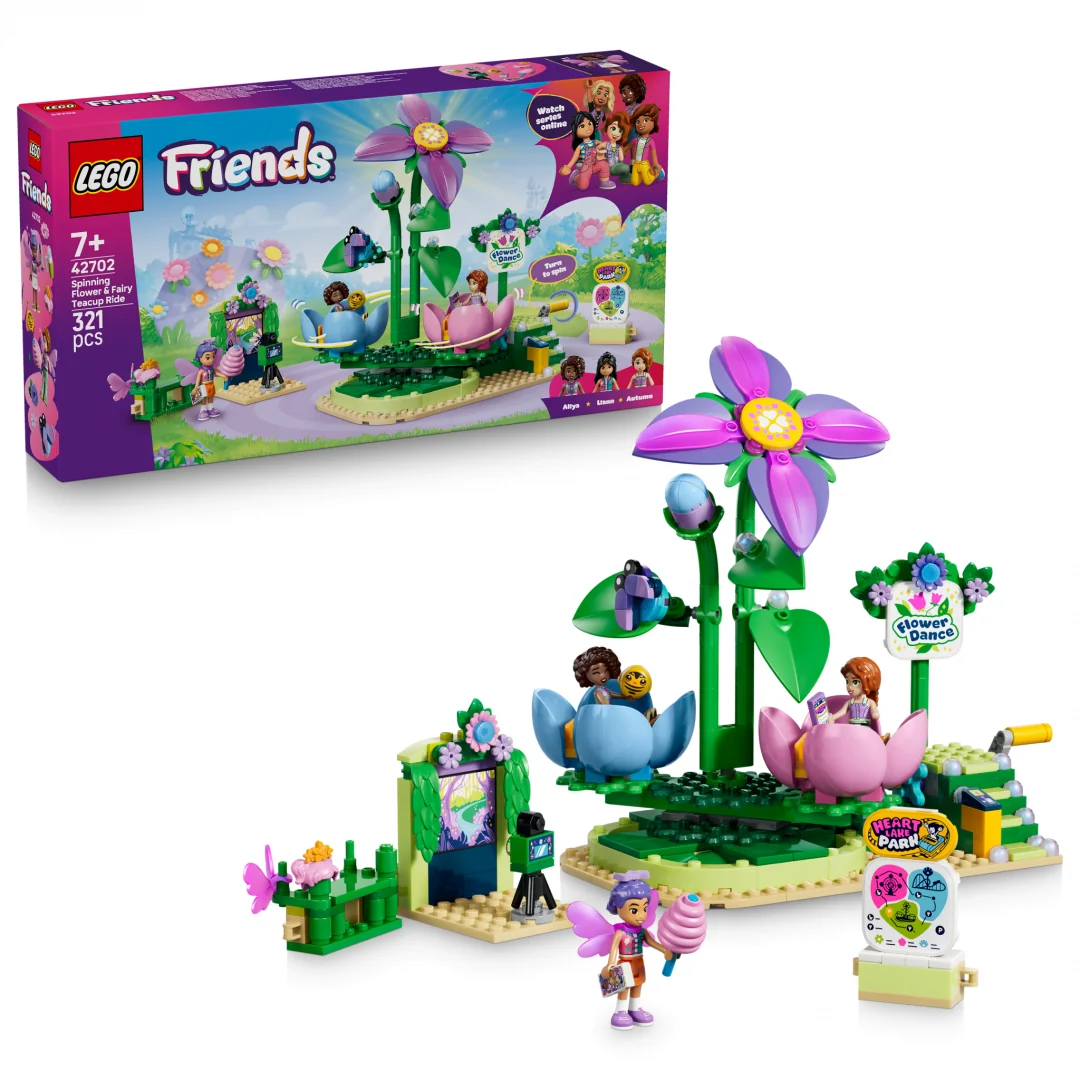FLOARE ROTITOARE SI CEASCA PENTRU ZANE LEGO42702 Lego
