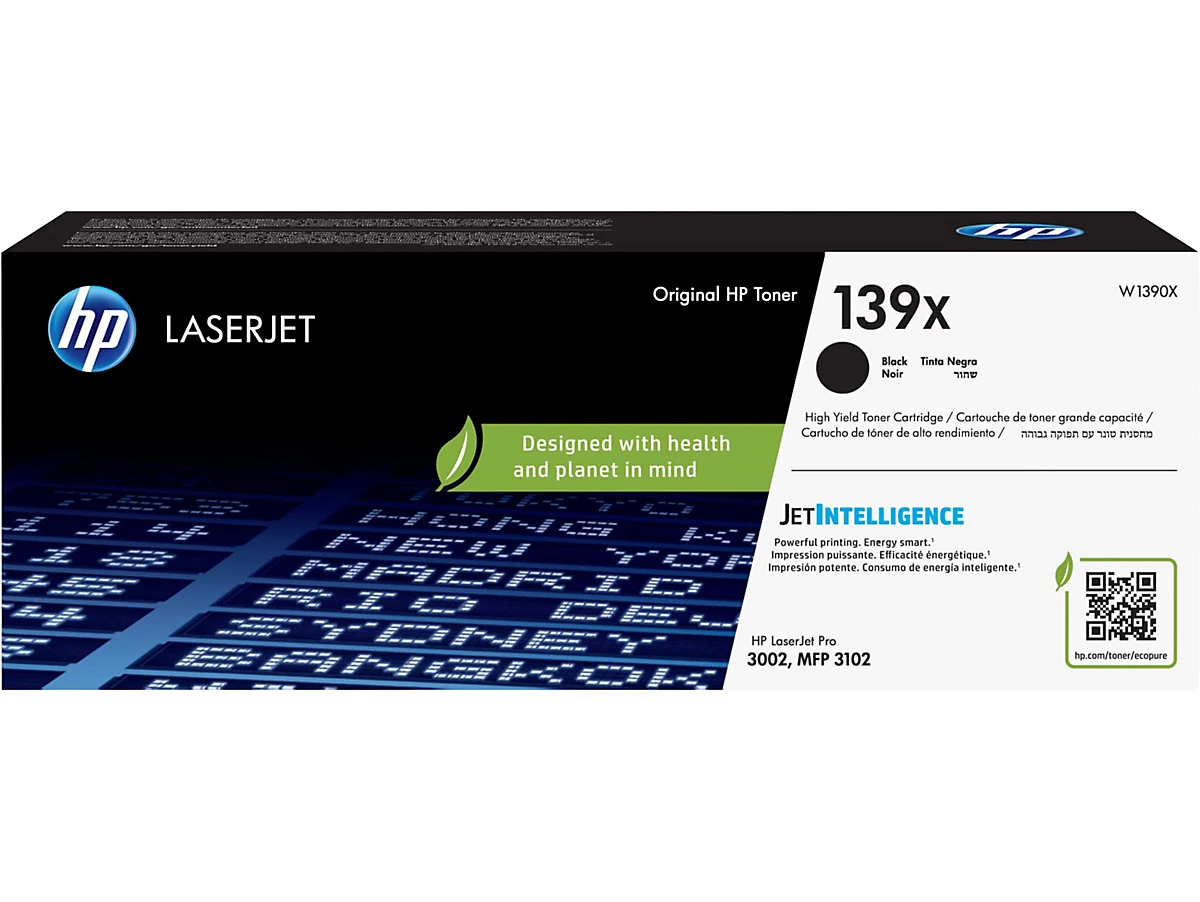 139X High Yield Black Original LaserJet Toner Cartridge HP