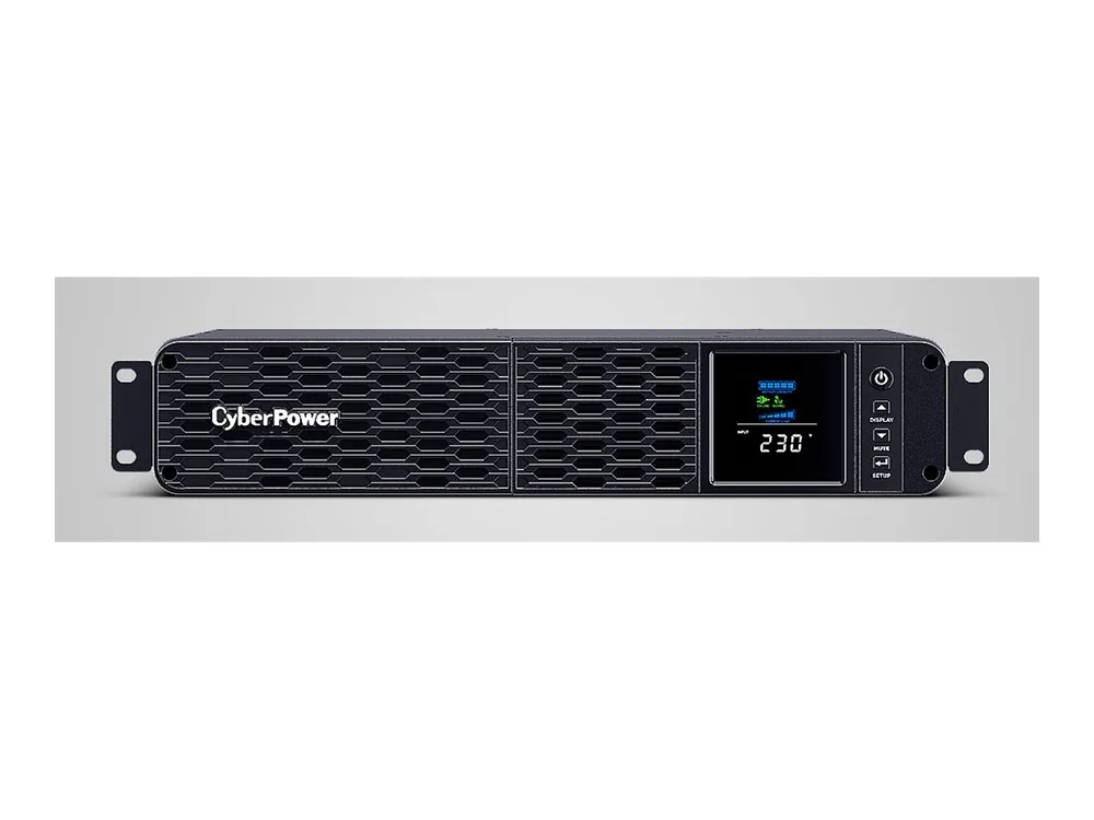 CYBERPOWER PFC Sinewave E Series CP1200EIPFCRM2U UPS Rack AC 230V 720Watt 1200VA USB serial oc 8 active PFC 2U Black Cyber Power
