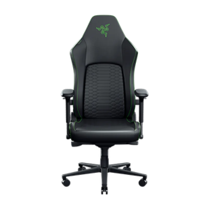 Scaun Razer Soma Chroma, iluminare Razer Chroma RGB, conectivitate Razer HyperSpeed Wireless (2.4 GHz), Bluetooth® LE, tip spuma spumă turnată PU, suport lombar integrat, tetieră reglabilă, cotiere 2D, clasa de ridicare pe gaz 4, negru Razer