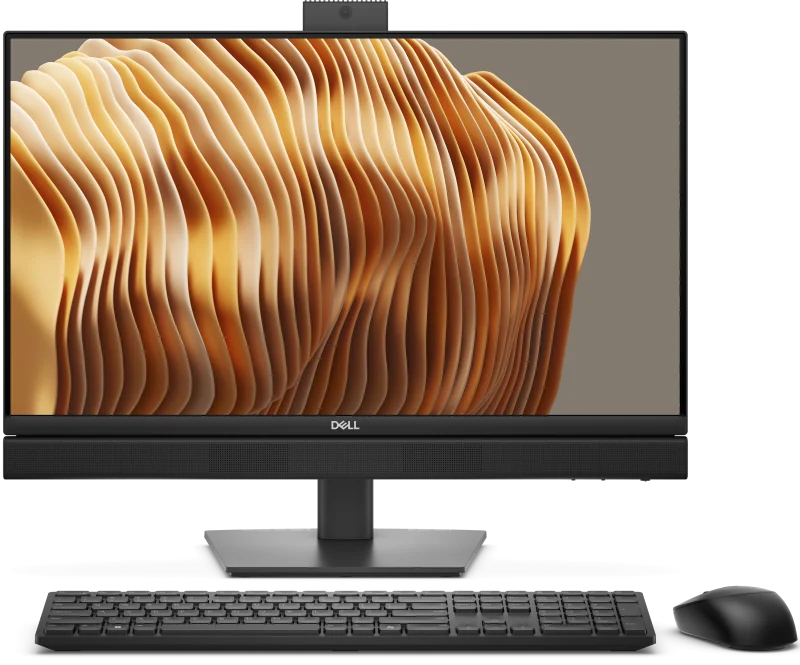 DELL PRO All-In-One QC24251, 24-inch Non-touch Panel, 35W CPU, FHD HDR Camera, WW, Intel(R) Core(TM) Ultra 5 235T vPro(R) (13 TOPS NPU, 14 cores, up to 5.0GHz), Integrated Graphics, 16 GB: 1 x 16 GB, DDR5, up to 5600 MT/s, non-ECC, 512GB SSD, 130 Watt