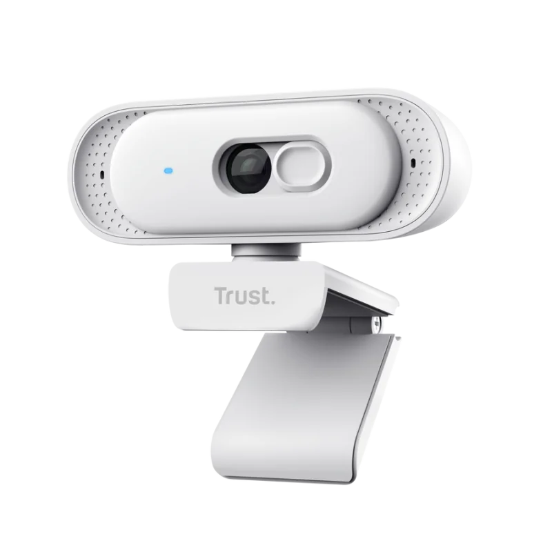 Camera web Trust Tomar 2K QHD, rezolutie video 2560x1440, max framerate 30 fps, rezolutie senzor 2560x1440, alb Trust