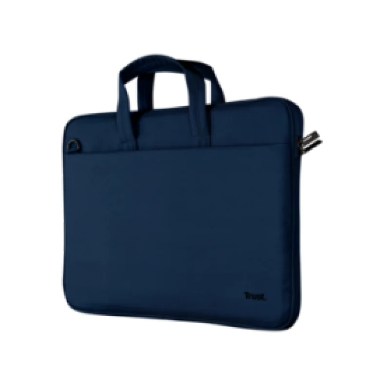Geanta laptop Trust Bologna Slim, pentru laptopuri cu diagonala de 14" , material ABS, albastru Trust