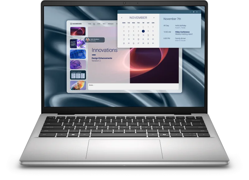Laptop SMB DELL Pro 14 Essential PV14250, cu procesor Intel Core 5 220U, 14'' IPS, 16 GB DDR5, 512 GB, Intel Graphics, Windows 11 Pro, 3 ani Garantie Dell