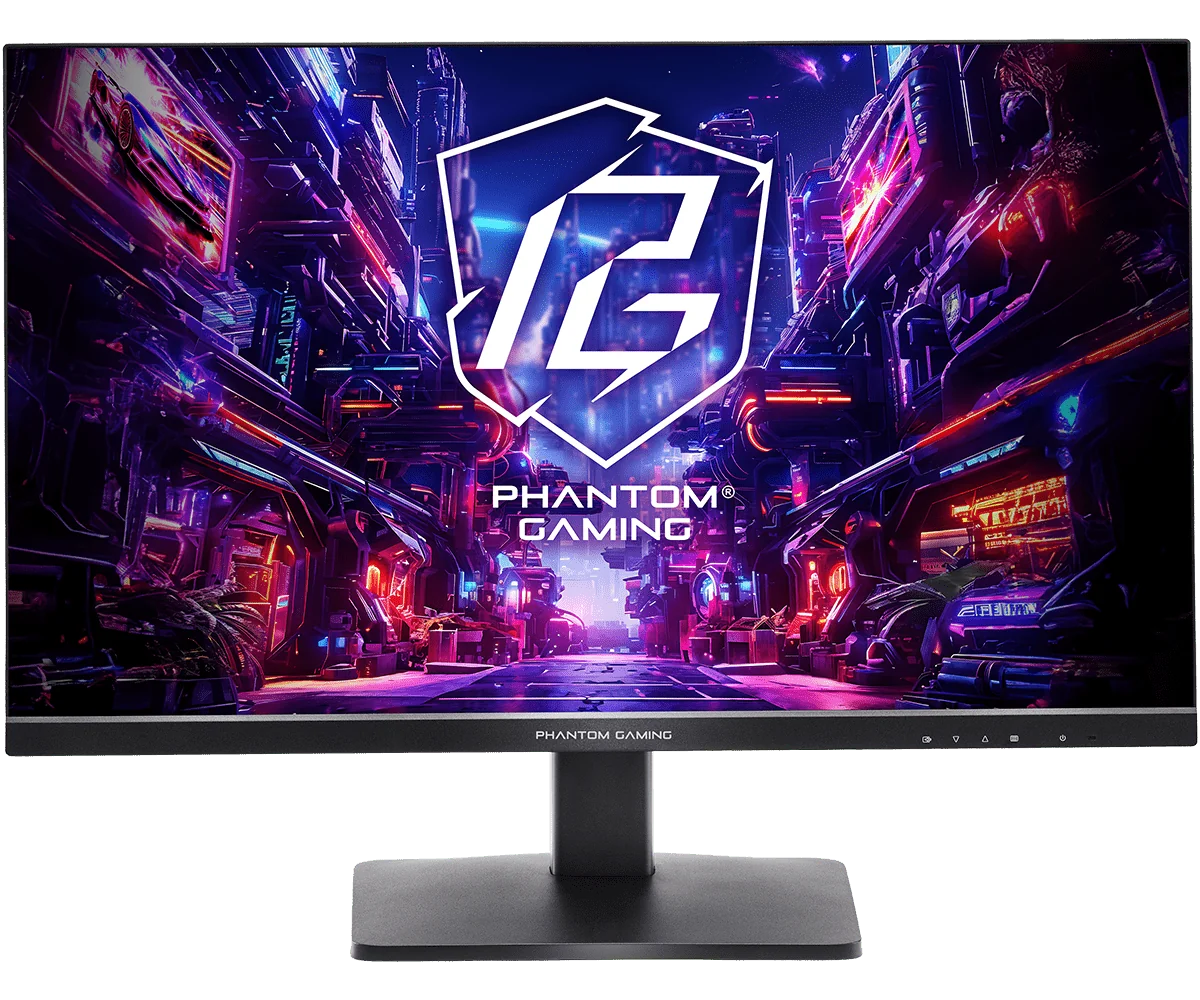 Monitor Commercial ASRock Phantom Gaming PG27QFT1B, 27", 2560 x 1440 pixeli, Black, 2 ani Garantie Asrock
