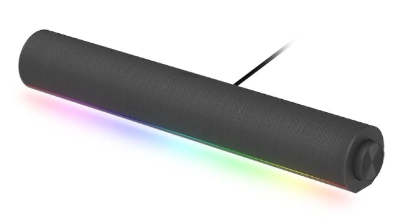 Soundbar Xiaomi Desktop Speaker QBH4276GL, Bluetooth, Stereo, Lumini RGB, Microfon (Negru) Xiaomi
