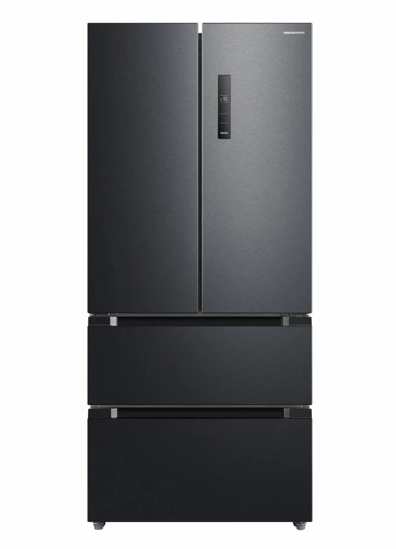 Combina frigorifica HEINNER HCFD-M516INVHDXE++, No Frost, 516 l, Clasa E, Dozator apa, Compresor inverter, Antracit