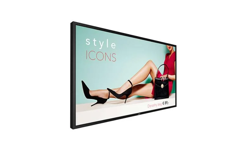 Monitor signage Philips HighBrightness 55" H-line DirectLED FHD Display ,2500 cdm2 Ultra High Brightness, 24/7 landscape/portrait, OPS, Failover,build-in ambient light sensor Philips
