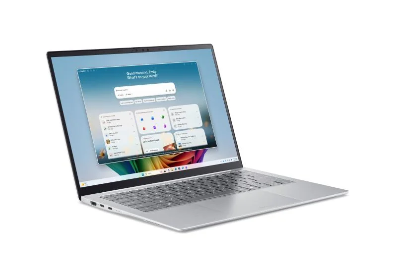 Laptop Consumer Acer Swift Edge 14 AI, cu procesor Intel Core Ultra 7 355, 14'' OLED, 16 GB LPDDR5x, 512 GB, Intel, Windows 11 Home, 2 ani Garantie Acer