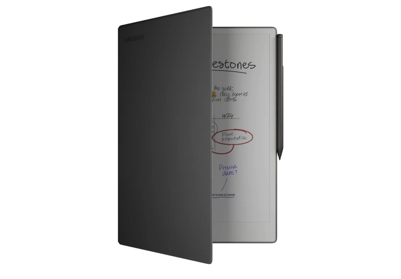 Paper Pro with MarkerPlus and BookFolio Pro Leather (Black) Remarkable