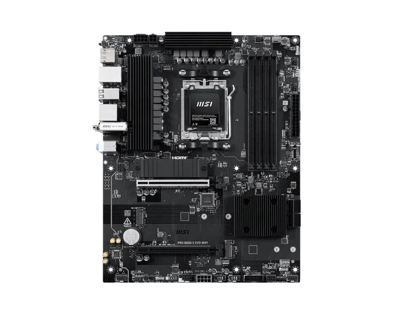Placa de baza MSI PRO B850-S EVO WIFI, Socket AM5, DDR5, ATX MSI