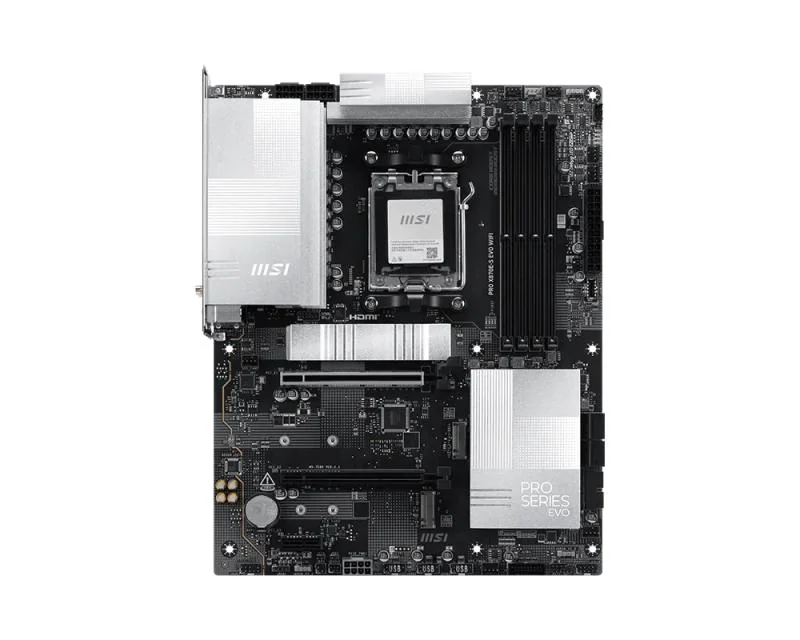 Placa de baza MSI PRO X870E-S EVO WIFI, Socket AM5, DDR5, ATX MSI
