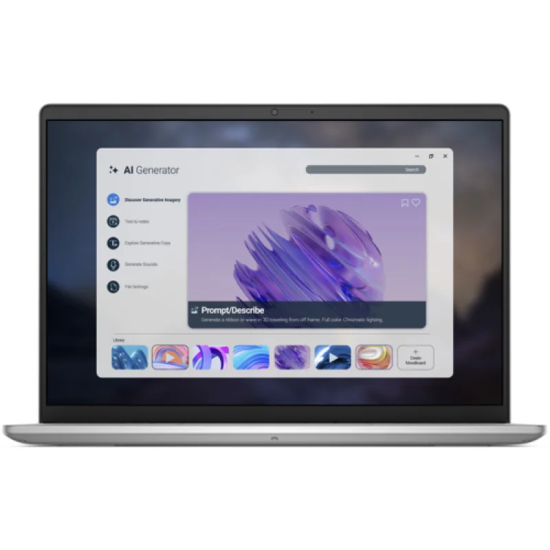 Laptop SMB Dell Pro 14 Essential PV14255, cu procesor Ryzen AI 7 350, 14'' IPS, 16 GB DDR5, 1 TB, AMD Radeon 860M, Windows 11 Pro, 3 ani Garantie Dell
